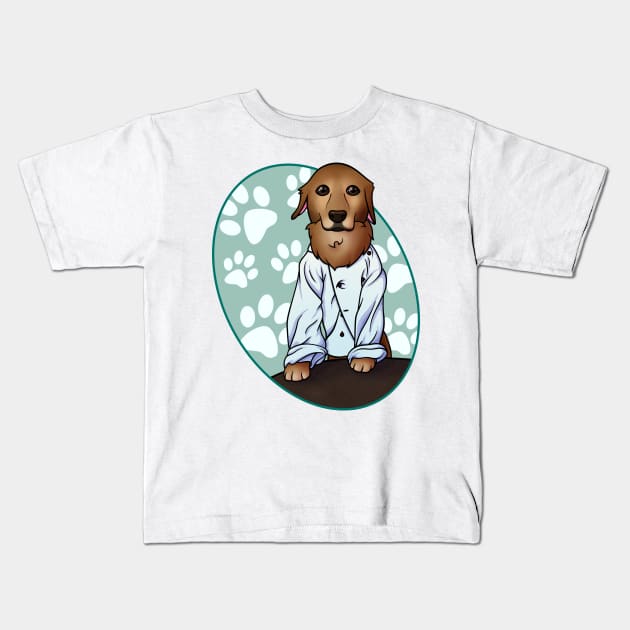 Doggo Cook Kids T-Shirt by VanumChan